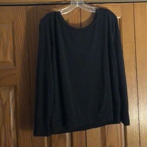 Black VS long sleeve shirt